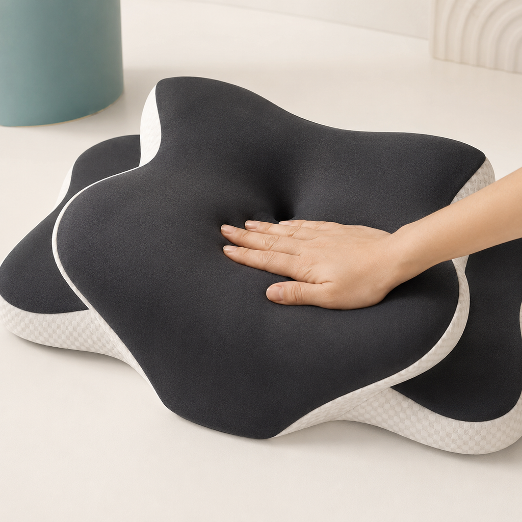BioSleep™ Cervical Memory Foam Pillow – Ergonomic Neck Support