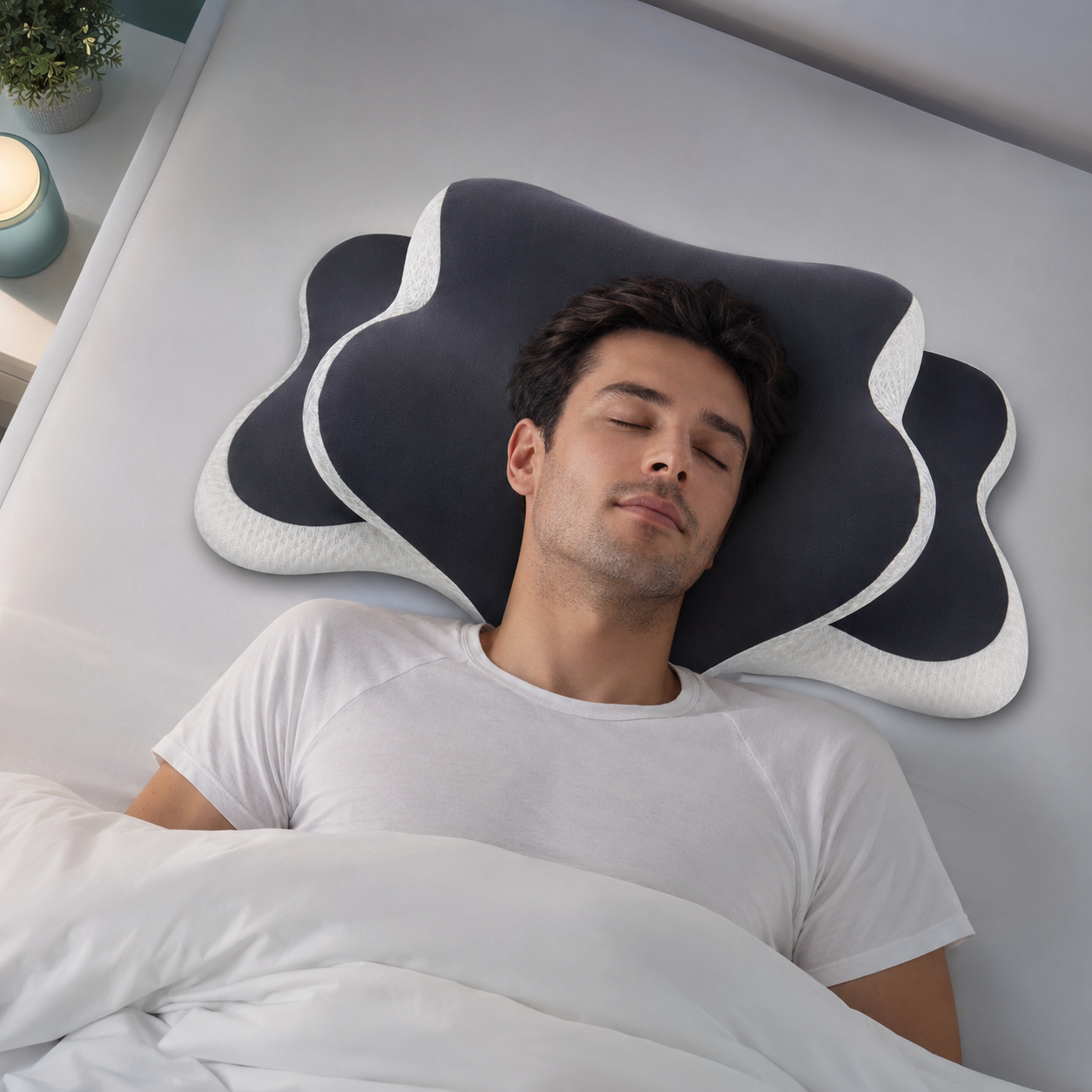 BioSleep™ Cervical Memory Foam Pillow – Ergonomic Neck Support