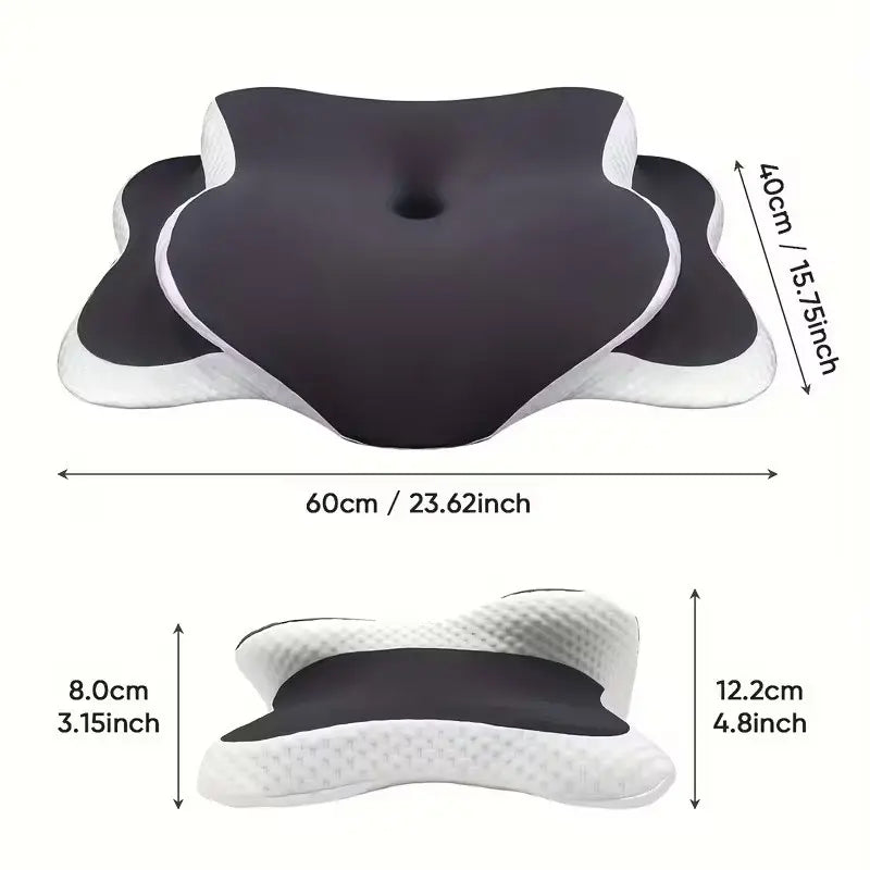 BioSleep™ Cervical Memory Foam Pillow – Ergonomic Neck Support